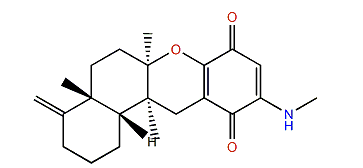 20-Demethoxy-20-methylamino-5-epi-dactyloquinone D